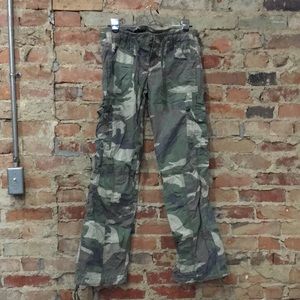 Vintage Hollister camp cargo pants